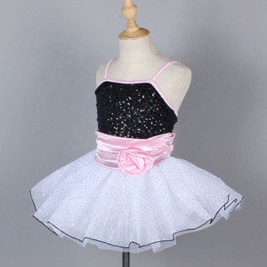 Vestito <span class=keywords><strong>da</strong></span> <span class=keywords><strong>ballo</strong></span> per <span class=keywords><strong>bambina</strong></span> in morbido filato, tutù per esibizioni di danza classica - Product Image 3