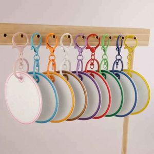 Sales Promotion Korea Personalized Cloth Iron on Patch Kids Diy Metal Cute Candy Color Name Tag Strap Keychain - Product Image 3