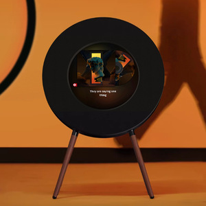 ลำโพง MORRORART R1 รุ่นมาตรฐาน สีดำ 2.0 แชนแนล ไร้สาย พร้อมหน้าจอแสดงเนื้อเพลง สำหรับ NetEase Cloud Music - Product Image 1