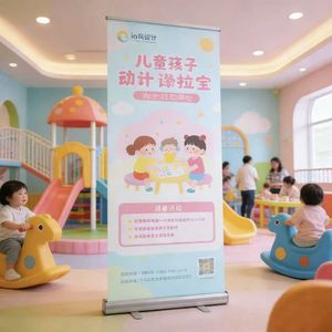 Expositor Portátil Enrollable <span class=keywords><strong>de</strong></span> 2 kg, con Opciones <span class=keywords><strong>de</strong></span> Patas Flexibles y Barra Superior para Adaptarse a Diversas Necesidades <span class=keywords><strong>de</strong></span> Eventos - Product Image 1