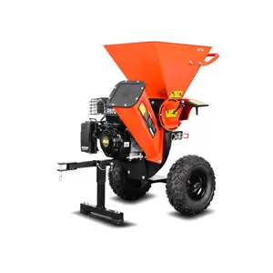 533 Home Tool Vertical Feed Vacuum 7Hp Gasoline Grass Leaf Branch Logger Patented Wood Chipper For Personal Private Use