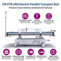 Lit de transport électrique pour patients VU, sûr et efficace, pour les hôpitaux, les cliniques, les maisons de retraite et les centres de soins