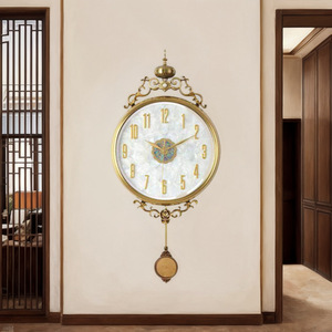 Natural Seashell Wall <b>Clock</b> Round White Battery Powered Silent Living Room Decor Minimalist Style - Product Image 4