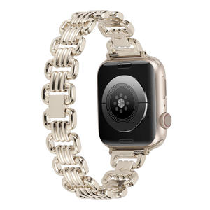 สายนาฬิกาหรูหราลายหัวใจสำหรับ Apple Watch Ultra Series 9 8 7 6 SE 44 มม. 45 มม. สายนาฬิกาสำหรับผู้หญิง - Product Image 2
