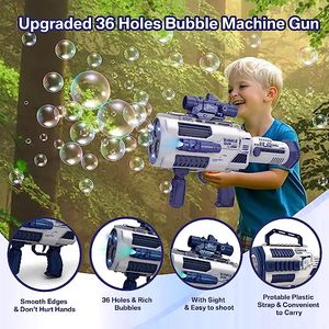 Vente chaude Gatling Électrique <span class=keywords><strong>Bulle</strong></span> Souffleur Led Lumières Et Musique Entièrement Automatique Sac À Dos <span class=keywords><strong>Bulle</strong></span> Pistolet Jouets Pour La Fête D'anniversaire - Product Image 3