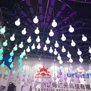 Party Night Club Dj Equipment kinetic led ball dmx winch motor kinetic disco ball led bulb lights