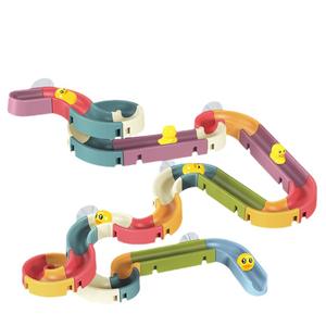 Juguete de Pista de Agua para Baño, Tobogán de Plástico con Bolas y Tubos, <span class=keywords><strong>Juego</strong></span> Interactivo de Agua para Baño - Product Image 1