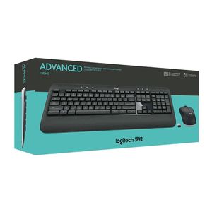 Ensemble <span class=keywords><strong>clavier</strong></span> et <span class=keywords><strong>souris</strong></span> sans fil <span class=keywords><strong>Logitech</strong></span> MK540 Advanced, frappe silencieuse, taille standard, longue durée de vie de la batterie, pour le travail de bureau professionnel - Product Image 4