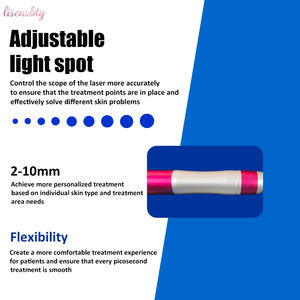 Machine à laser Pico haute efficacité 1064 nm 532 nm, séances de traitement courtes pour l'élimination des tatouages et la réduction des cicatrices - Product Image 5