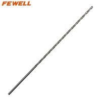 Marché russe 5x300mm extra long 4241 haute vitesse matériau foret HSS pour le travail du bois, fer fin
