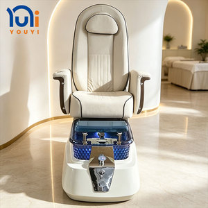 Hot Sale Modern Salon Spa <b>Chair</b> Recliner with LED Ambient Light Foot <b>for</b> Beauty Parlor - Product Image 2
