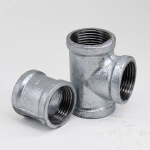 Sıhhi tesisat malzemeleri dövülebilir demir galvanizli ve siyah boru bağlantı parçaları <span class=keywords><strong>3</strong></span>/4 '" - Product Image 5