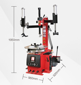 Démonte-pneus robuste à bras oscillant avec deux bras d'assistance et décolleuse de jante de 2500 kg - Product Image 2