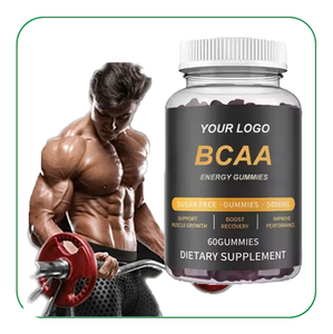 Complément énergétique en gommes protéinées BCAA de marque privée ASAP pour hommes et femmes, gommes BCAA - Product Image 2