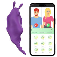 APP-Fernbedienung Vibrator-Höschen Tragbare Neuheiten Klitoris- und Vagina-Stimulator Leistungsstarker Vibrierender Lustspender Sexspielzeug für Frauen