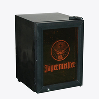 Oumeite SC21 21L 110v 220v Mini refroidisseur d'affichage supermarché légumes boisson réfrigérateur