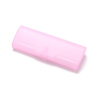 Étui à lunettes en plastique coloré, étui de rangement portable pour lunettes, pochette de rangement pour lunettes, boîte de rangement pour lunettes