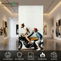 Tela Micro Stretch SEG para un Ajuste Perfecto, Material de Poliéster Retroiluminado de 180 g/m² para Sistemas de Marcos SEG