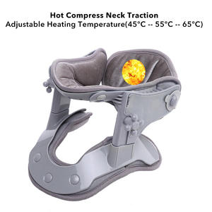 <b>Neck</b> Collar Therapy Instrument Adjustable Heating Cervical <b>Traction</b> <b>Device</b> <b>Neck</b> Support Orthopedic for Home Health Care - Product Image 4