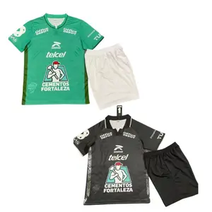 México Liga MX Club Leon Hombres Mujeres niños Home Away mens uniformes de fútbol conjunto de ropa de fútbol con el logotipo