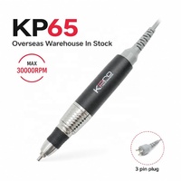 Pieza de repuesto original japonesa de 35000 RPM KP65 para taladro de uñas ManiPro KUPA KP60, mango profesional para lima eléctrica.