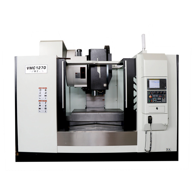 Cheap Precision 4 Axis CNC Milling Machine Price VMC1270 China Fanuc CNC Machining Center