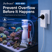 Jebao ASS600 220V Skimmer intelligent automatique avec protection anti-débordement pour aquarium de récif marin et skimmer de protéines pour aquarium