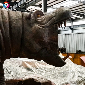 Hippopotamus Animatrónico Personalizado de Tamaño Real para Uso en Interiores en Parques Temáticos, Centros Comerciales, Parques de Aventuras, Aeropuertos y Guarderías - Product Image 4