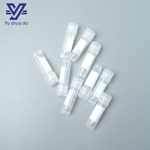 Wholesale Price PP Plastic Cryogenic Vials Clear Freezing Cryo Tubes <strong>0.5ml</strong> <strong>1.5ml</strong> 1.8ml 2ml 5ml for <strong>Laboratory</strong> Manufacturer - Product Image 4