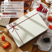 Boîte cadeau vide Yihe avec couvercle supérieur et inférieur, boîte cadeau, boîte à dragées, boîte cadeau haut de gamme