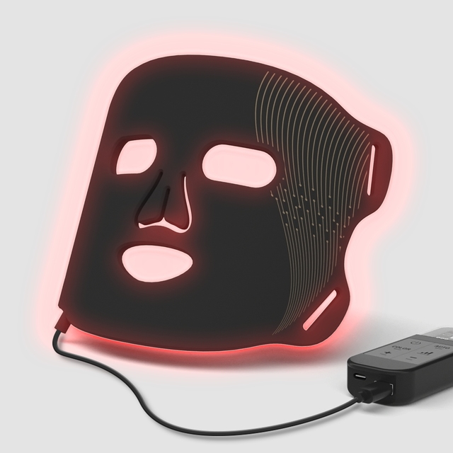 Red Light Therapy for Face Portable Rechargeable 4 Colors Near-Infrared 850nm Led Light Mask at Home&Travel