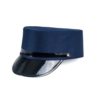 Costume de chauffeur de train, uniforme de conducteur, chapeau