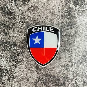 Autocollant de voiture avec drapeau national, divers drapeaux de pays, autocollant réfléchissant en forme de drapeau - Product Image 6