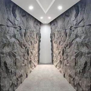 Nhà Máy Giá tường ốp Pu văn hóa đá 3D nấm <span class=keywords><strong>Faux</strong></span> đá tường Bảng điều khiển cho bên ngoài và trang trí Nội Thất Tường - Product Image 4