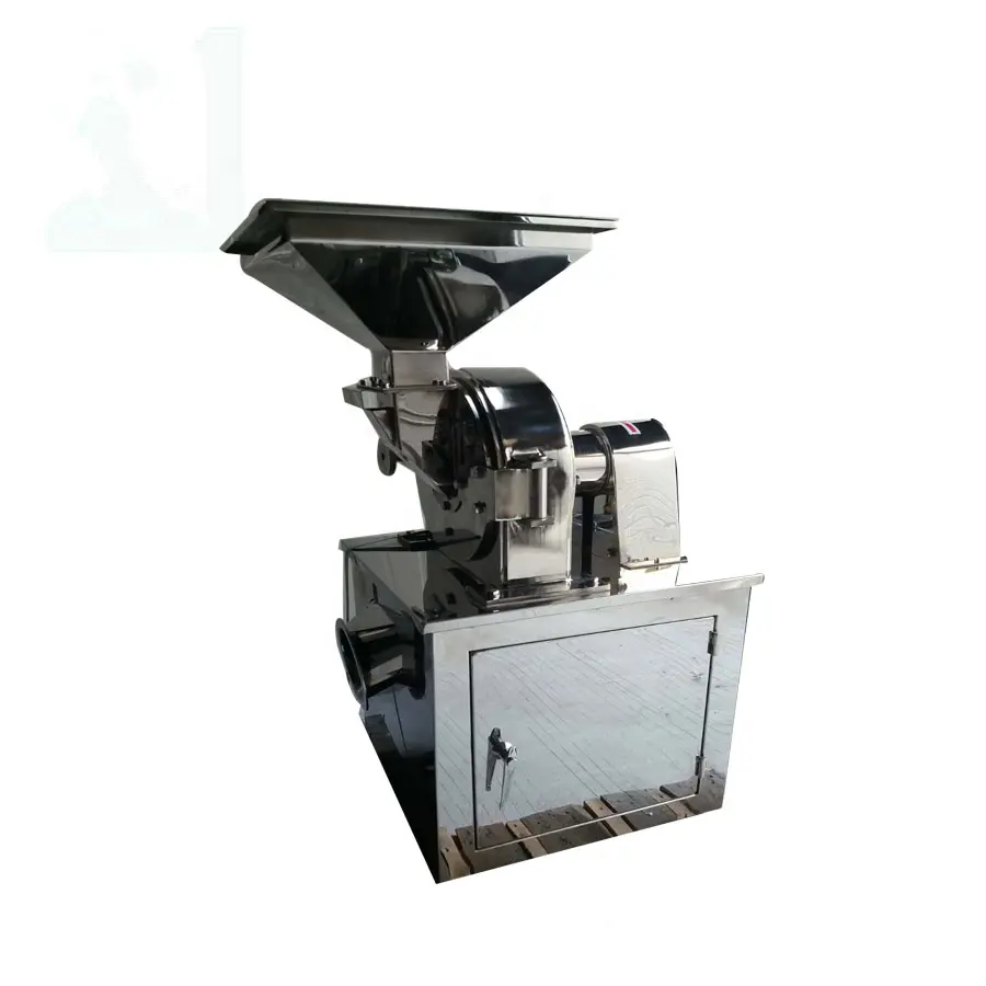 Dry tea crushing machine, universal crusher, dry spice powder grinder machine