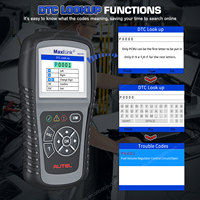 Autel ML519, escáner automotriz OBD2, herramientas de diagnóstico de coche, lector de código de fallo del motor, escáner CAN, actualización de AL319