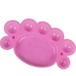 Paleta de bandeja Xin Bowen paleta de plástico para chico estudiante para acrílico óleo acuarela artesanía DIY arte pintura paleta 16,5 cm - Product Image 6