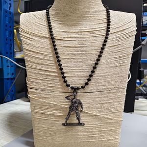 Collana con Ciondolo Ritratto <span class=keywords><strong>di</strong></span> Guerriero Personalizzato e Amante della Pace, in Acciaio Inossidabile, Stile Hip-hop, Non Sbiadisce - Product Image 6