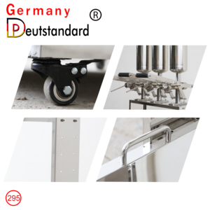 Hot Bán Thương Mại Tây Ban Nha Bánh Rán Churros Phụ 304 Thép Không Gỉ 5L Của Nhãn Hiệu Churros Làm Đầy - Product Image 5