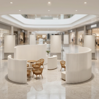 Paravents pliants, séparateurs de pièce de forme libre, cloisons pour boutique, hôtel, salle d'exposition, magasin de vêtements