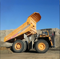 Camion benne rigide SRT95C de 95 tonnes, moteur 783 kW et transmission automatique Allison, capacité de 60 m³ pour l'exploitation minière intensive
