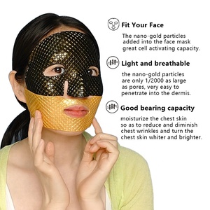 แผ่นมาส์กหน้าแบบสองชิ้น 24K โก<span class=keywords><strong>ล</strong></span>ด์ คอ<span class=keywords><strong>ล</strong></span><span class=keywords><strong>ล</strong></span>าเจน คริสตั<span class=keywords><strong>ล</strong></span> ไฮโดรเจล ผสมเรตินอล วิตามินซี ช่วย<span class=keywords><strong>ล</strong></span>ดเ<span class=keywords><strong>ล</strong></span>ือนริ้วรอย บำรุงผิวชุ่มชื้น ด้วยสารสกัดจากสมุนไพรแ<span class=keywords><strong>ล</strong></span>ะไฮยาลูรอนิค แอซิด - Product Image 5
