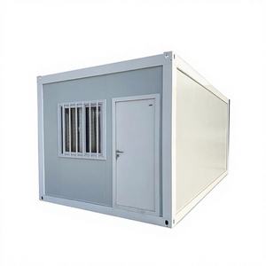 Casa Contenedor Modular de 3 Dormitorios y 40 Pies para Comedor Exterior con Baño y Cocina, Estructura de Acero Galvanizado, Casas Portátiles - Product Image 1