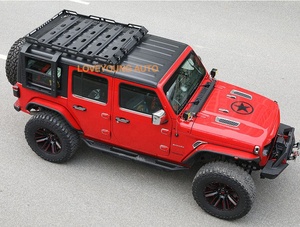 Top <strong>Sales</strong> Steel Car <strong>Roof</strong> Rack With 2 <strong>Ladders</strong> <strong>for</strong> Jeep Wrangler JK &amp; JL Accessories Luggage Carrier - Product Image 4