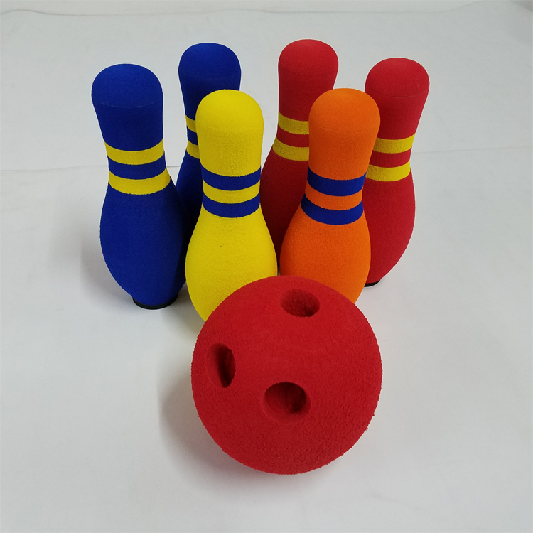 Новый дизайн Дети Любимые пены eva головоломки плитка коврики и шары для боулинга