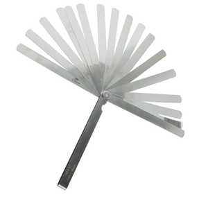 Outils de mesure d'espacement métriques en acier inoxydable personnalisés de haute qualité et bon marché, jauge d'espacement argentée, jauge de remplissage - Product Image 2