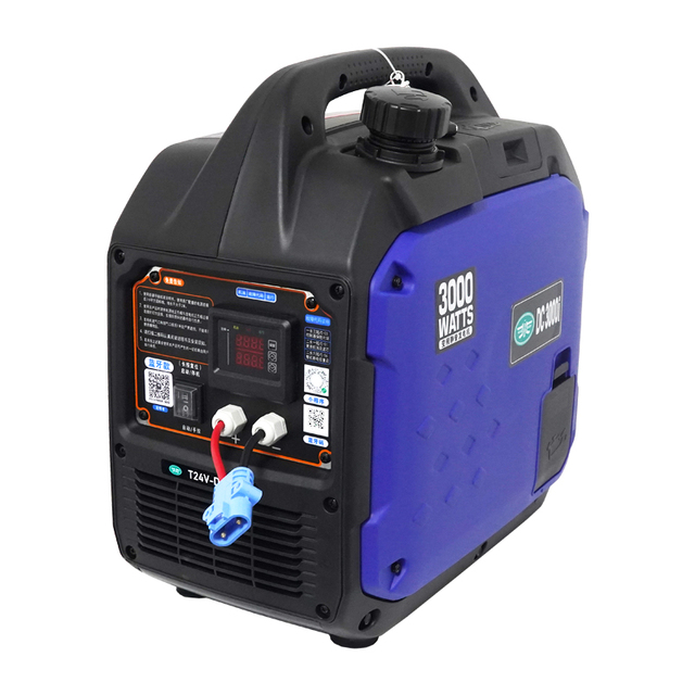 2000W Portable Ultra Quiet Gasoline Inverter Generator 12V 24V DC Wholesale Power Source for Truck RV Home Outdoor With Plug