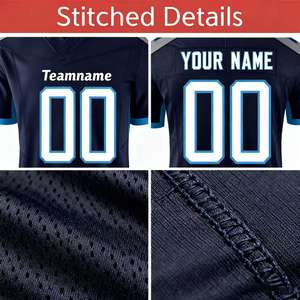 Kaus rugby lengan pendek berkualitas tinggi untuk grosir, pakaian sepak bola disesuaikan untuk musim mendatang - Product Image 2