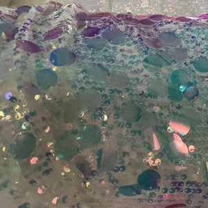 Tissu de <span class=keywords><strong>dentelle</strong></span> brodée à pampilles à bandes droites à paillettes pour l'artisanat et le bricolage robes de mariée Costume de théâtre décoratif - Product Image 5