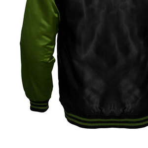 Blouson Bomber en Satin pour Hommes, Chauffant, en Tissu Personnalisé, Respirant, Écologique, Nouveau Design – Vente en Gros - Product Image 3